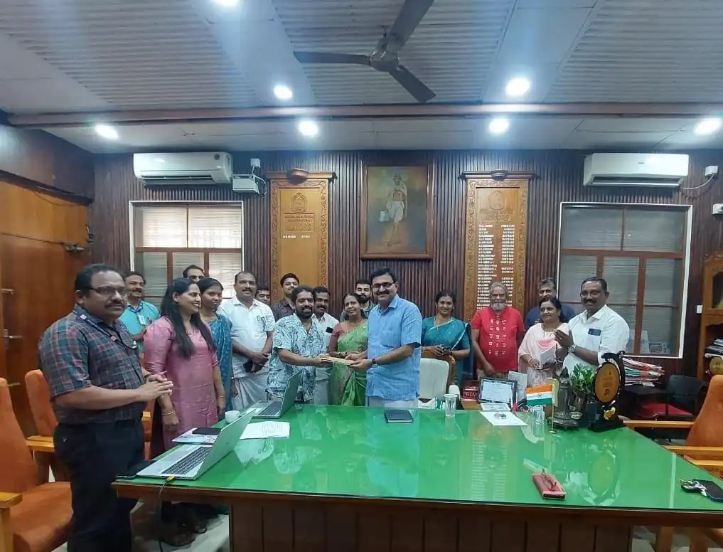 CUS has handed over the draft culture policy to the Kochi Municipal Corporation